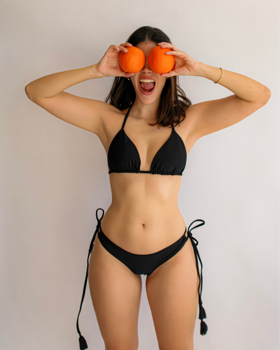 Midnight Opaline Coast Triangle Bikini